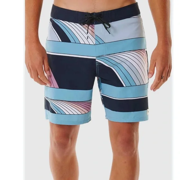 Rip Curl Mirage Surf Revival Lines Board/ Swimming Shorts - Picture 5 of 12